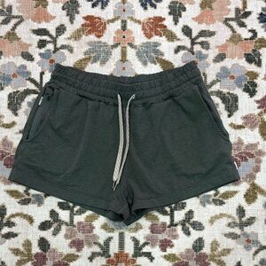 Vuori Charcoal Green Athletic Shorts